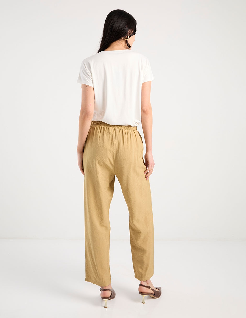 Pantalón relaxed straight para mujer 6