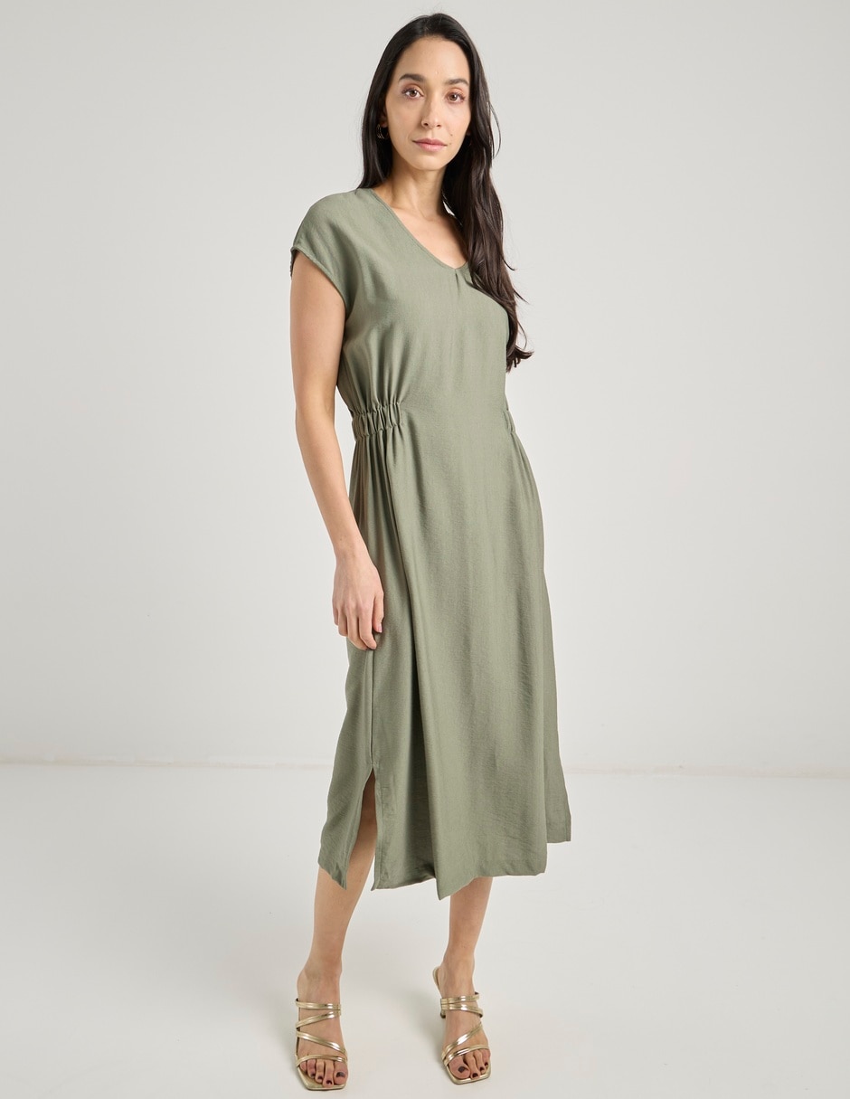 Vestido crop casual para mujer