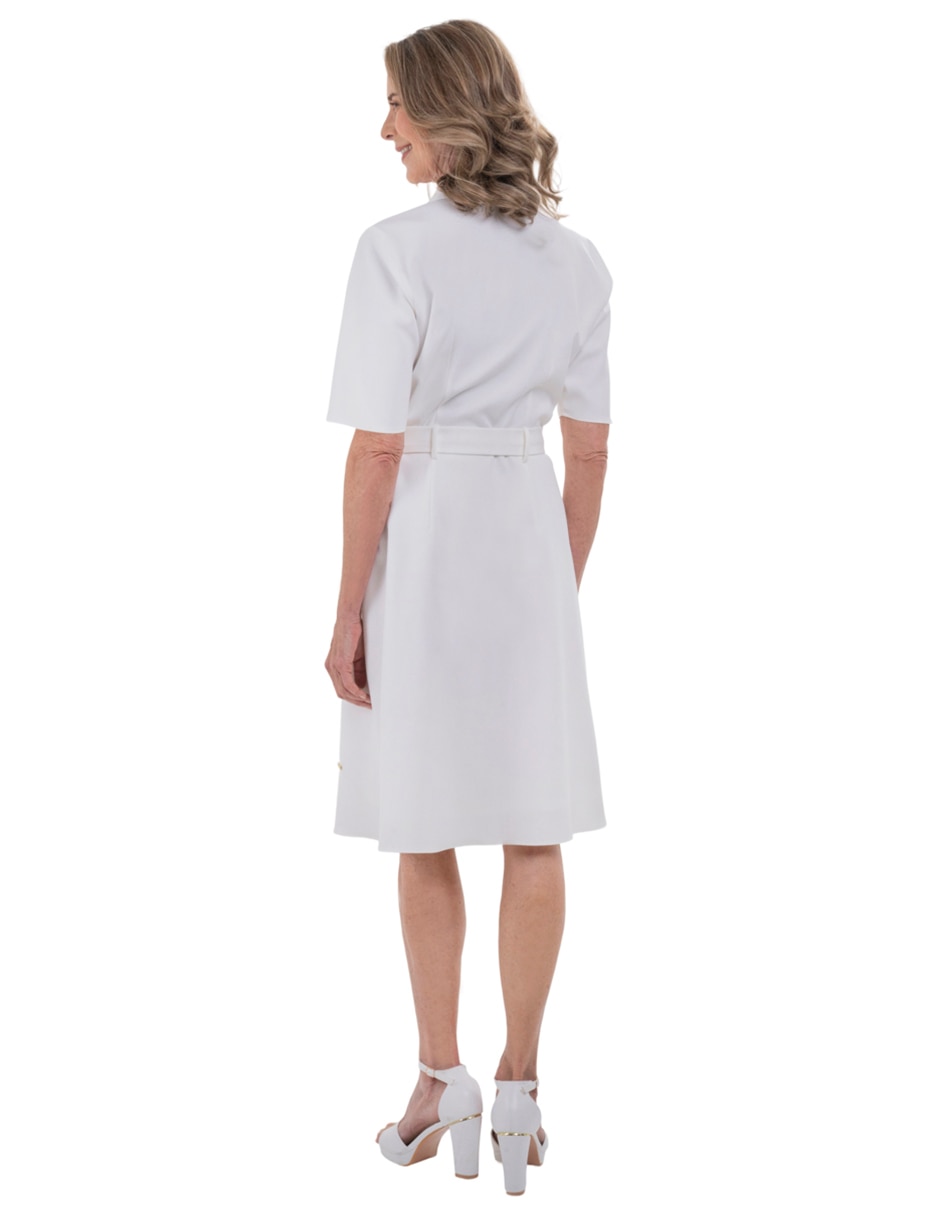 Vestido a la rodilla casual para mujer 3