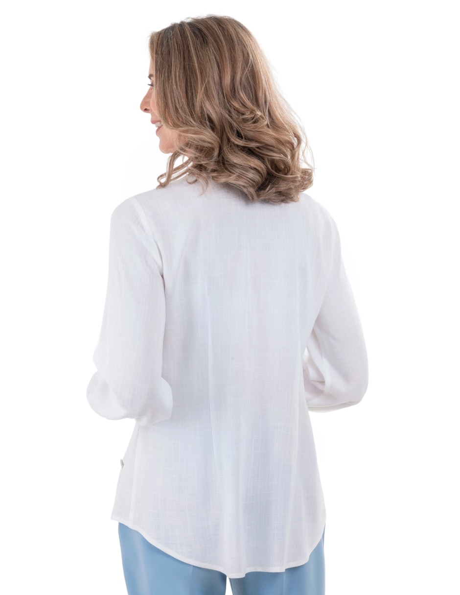 Blusa manga larga para mujer 3