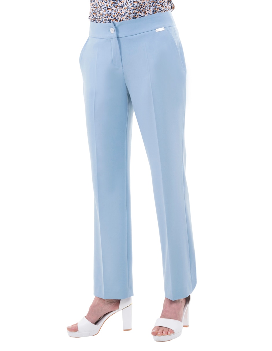 Pantalón regular para mujer