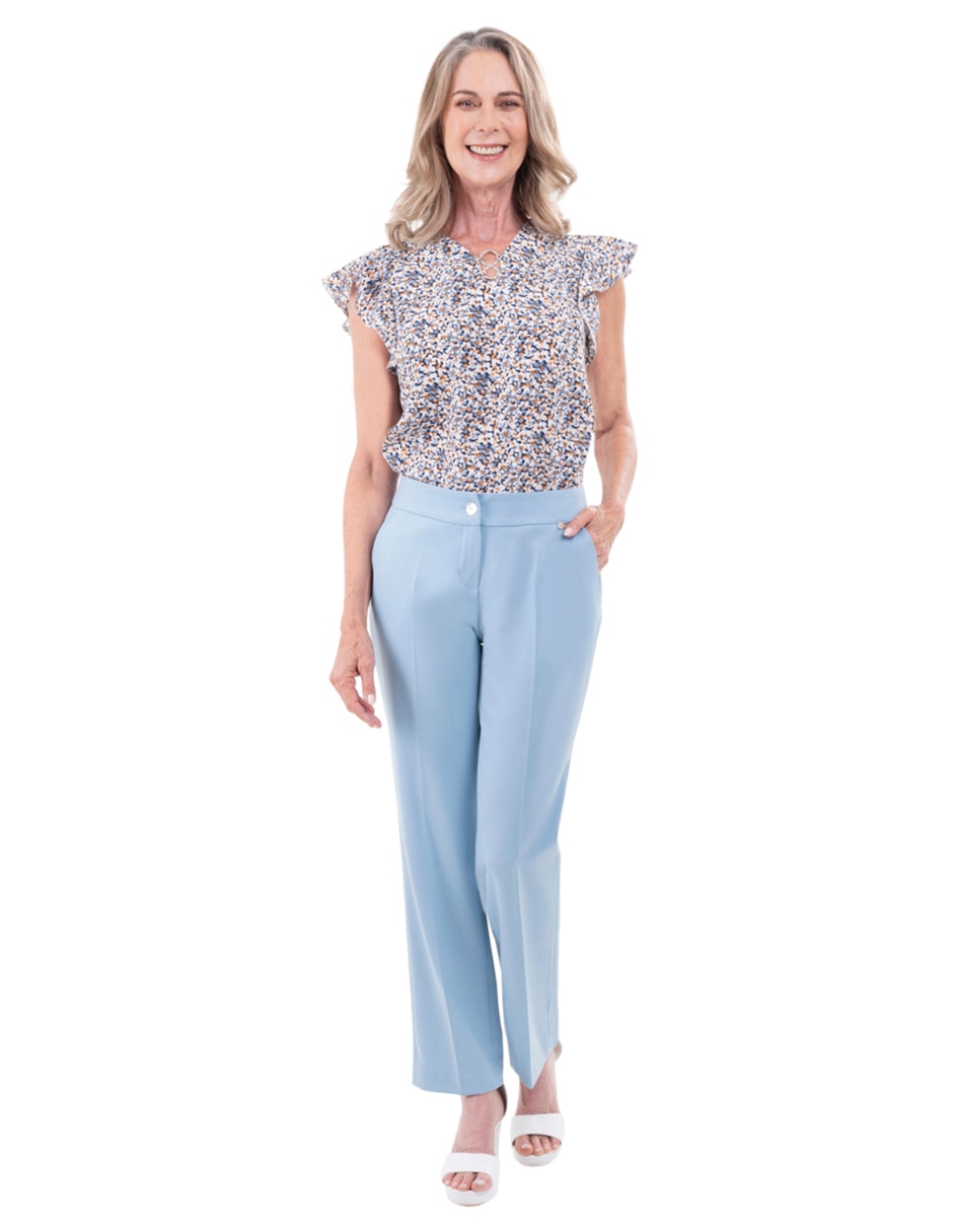 Pantalón regular para mujer 2