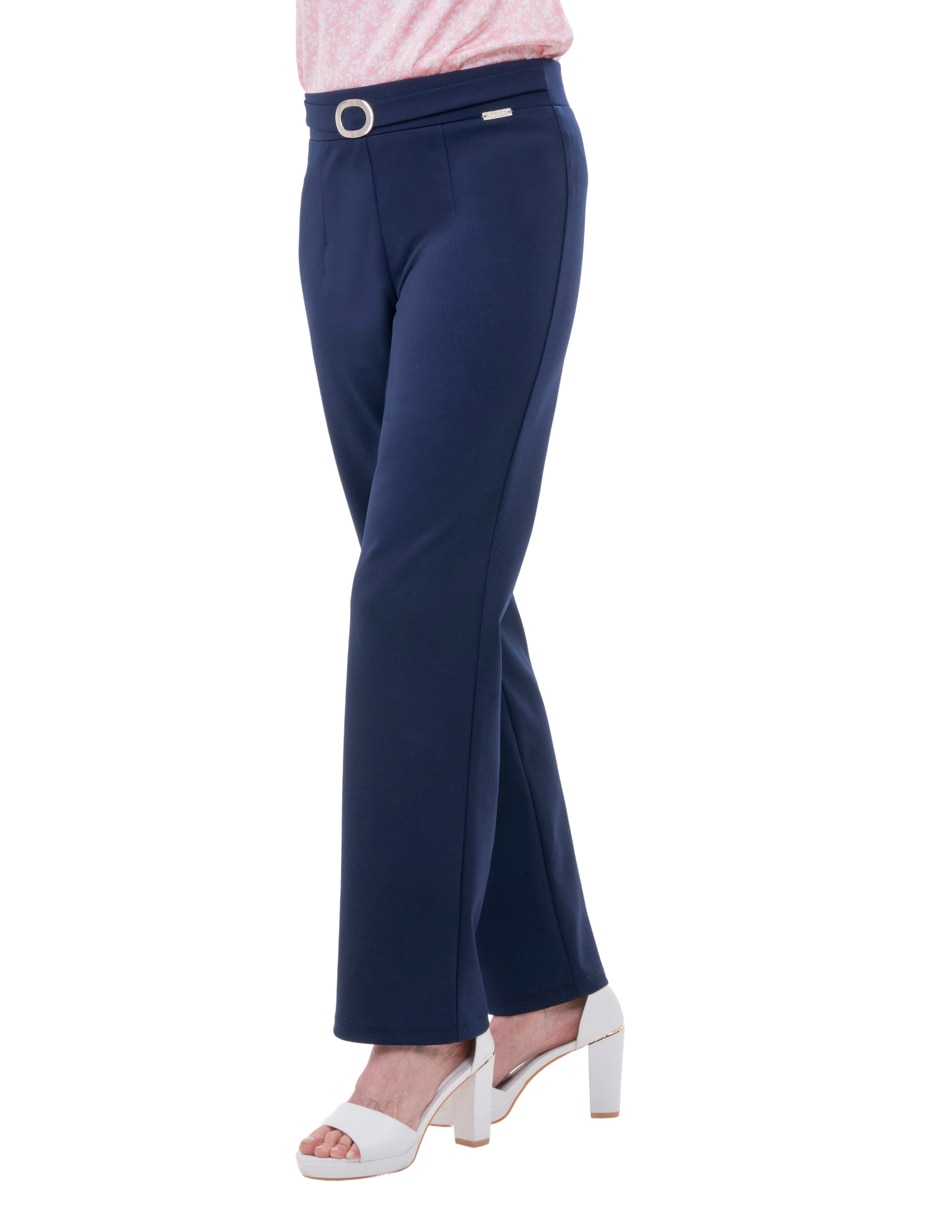 Pantalón de vestir regular para mujer