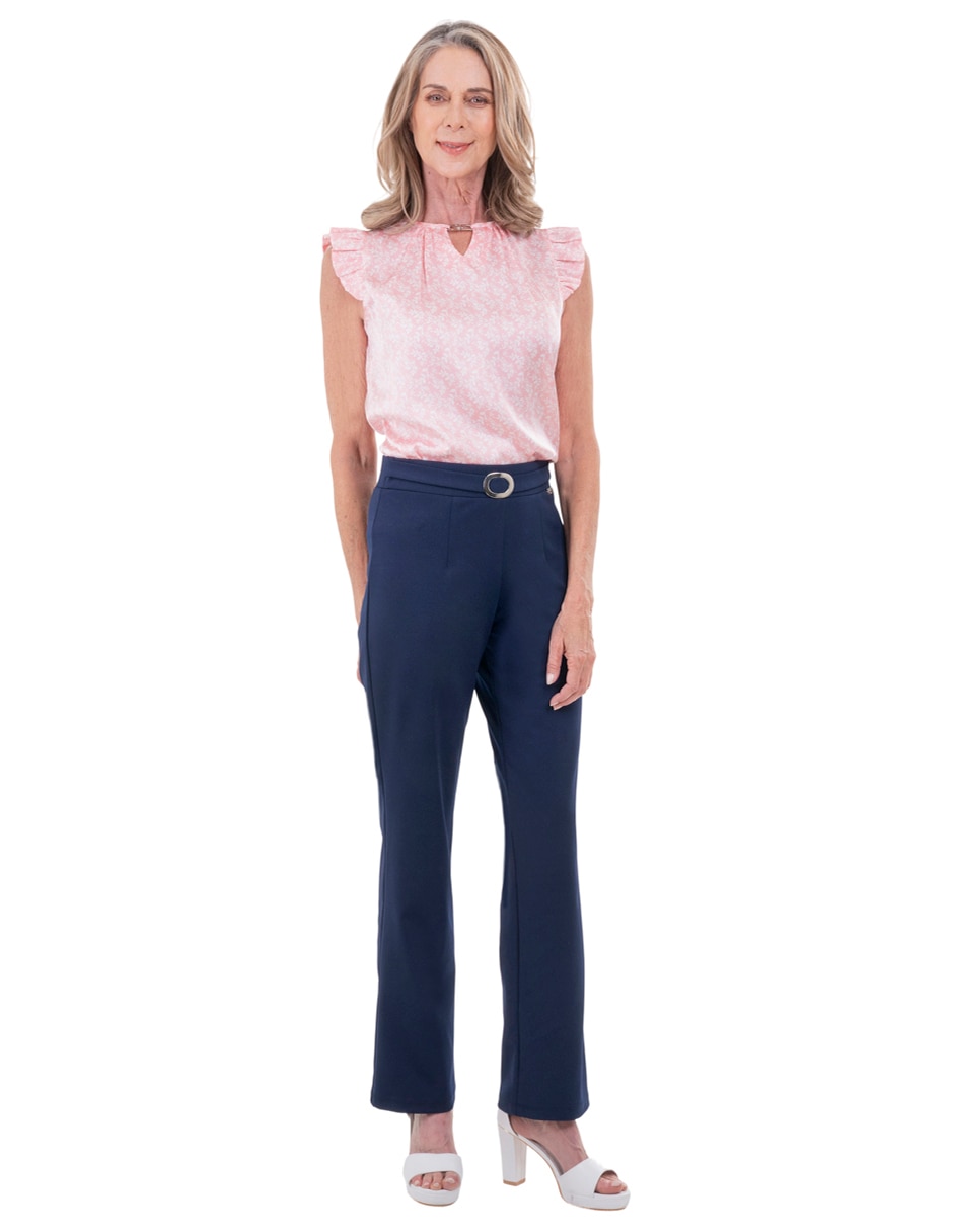 Pantalón de vestir regular para mujer 2