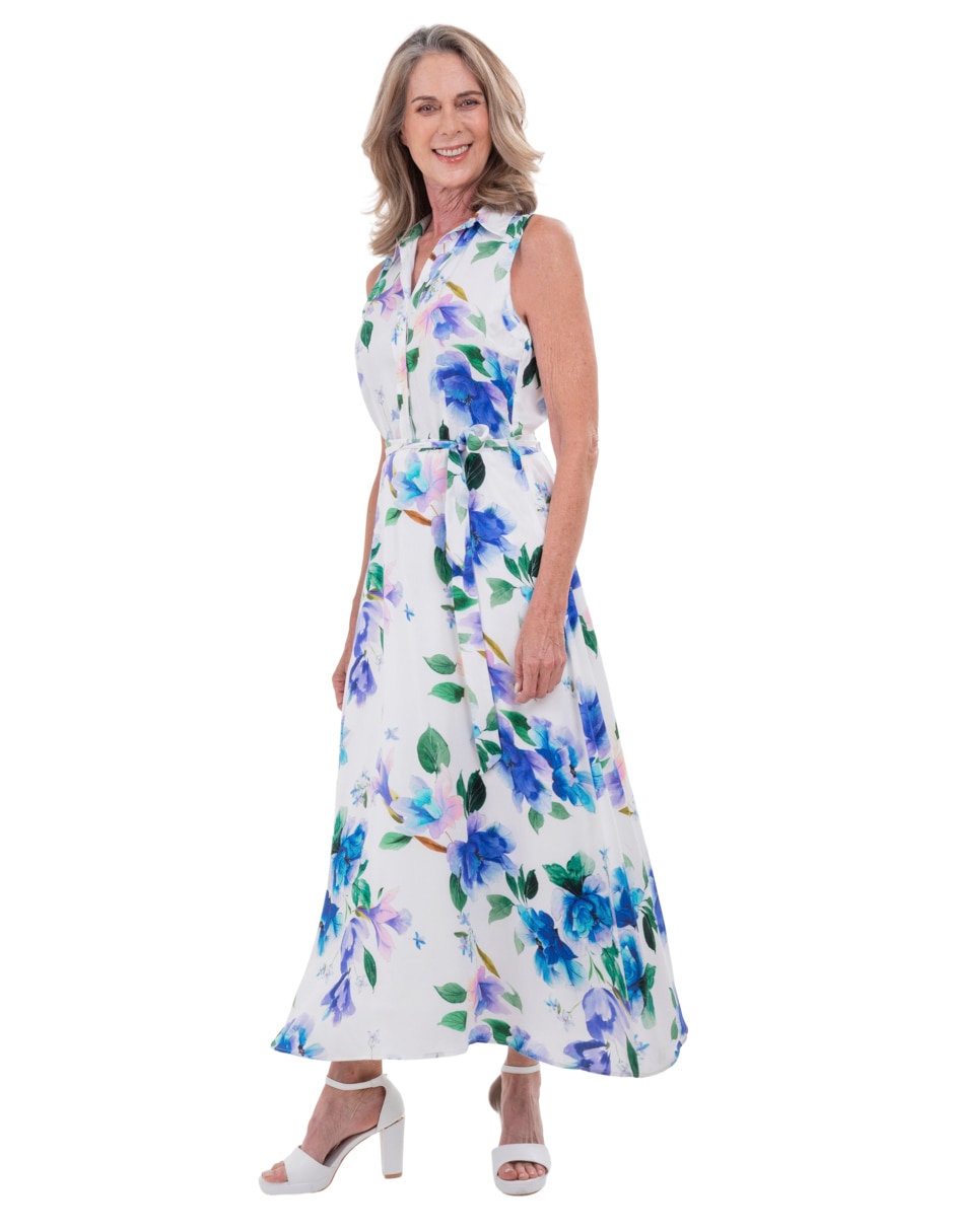 Vestido maxi casual para mujer