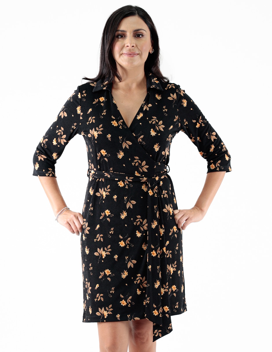 Vestido a la rodilla casual para mujer Vestido a la rodilla casual para mujer