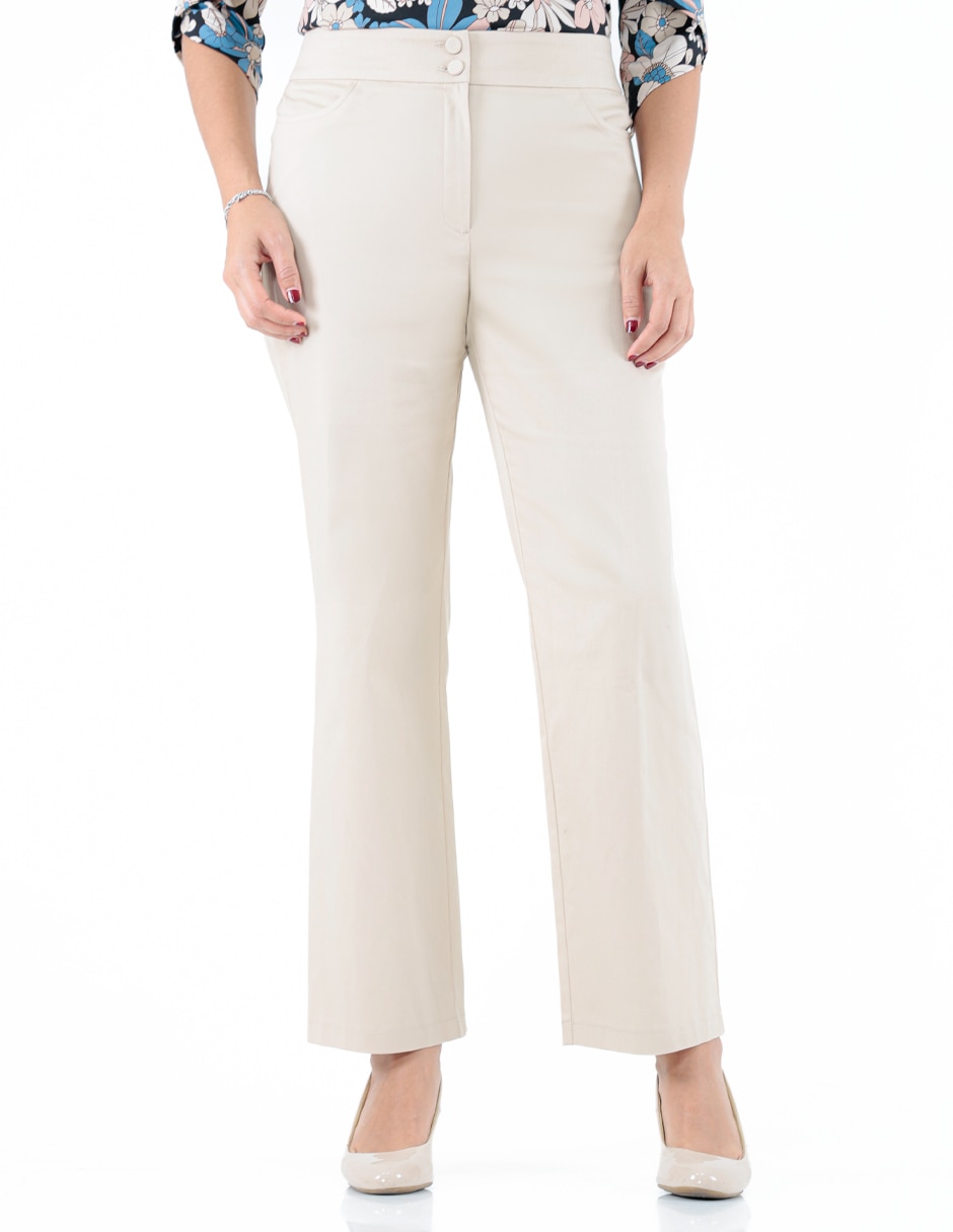 Pantalón slim para mujer