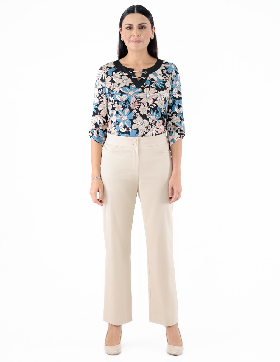 Pantalón slim para mujer 3