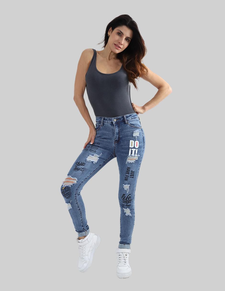 Jeans slim para mujer 5