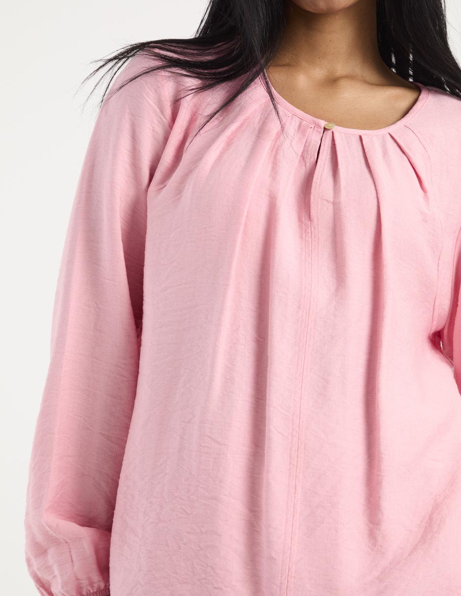 Blusa manga larga para mujer 4