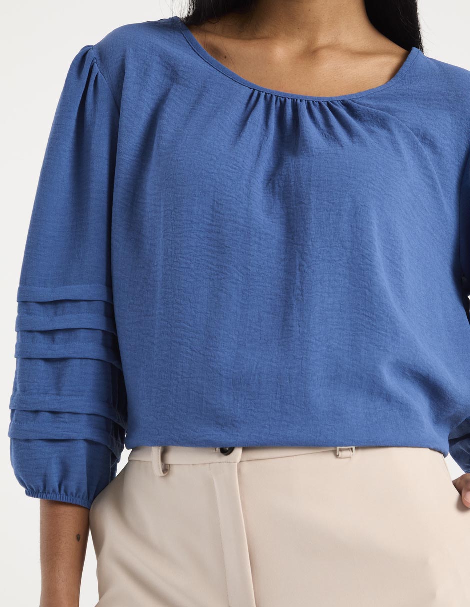 Blusa manga 3/4 para mujer 4