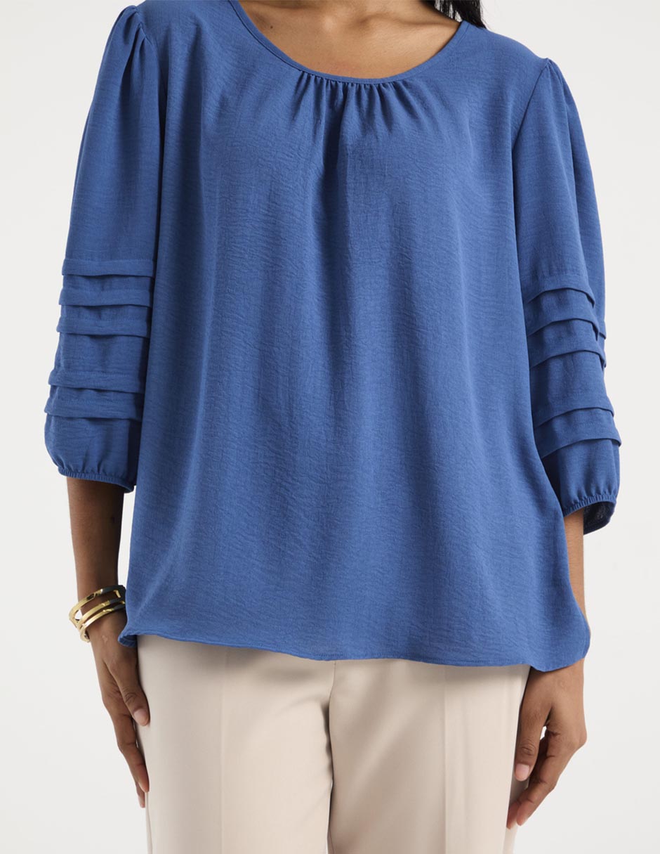 Blusa manga 3/4 para mujer 5