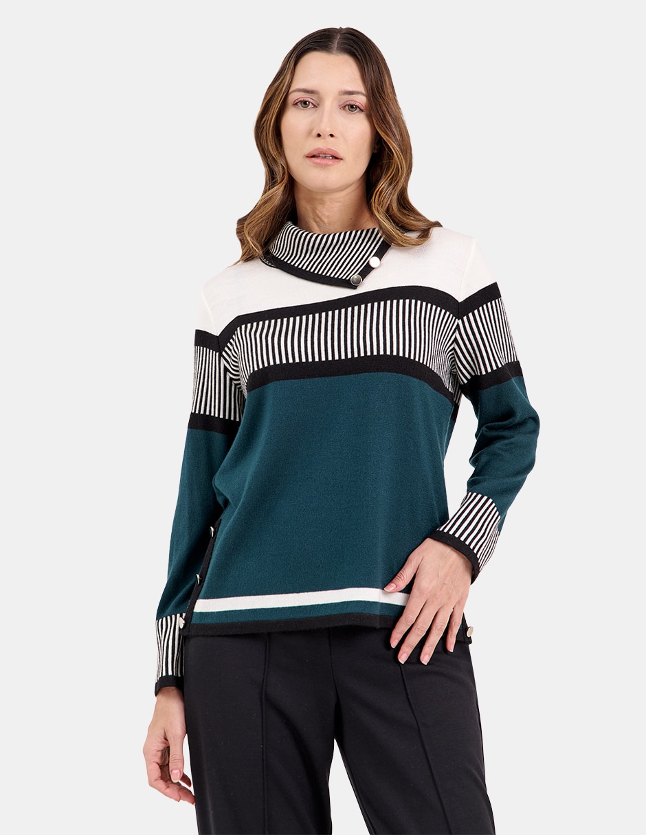 Blusa manga larga para mujer 3