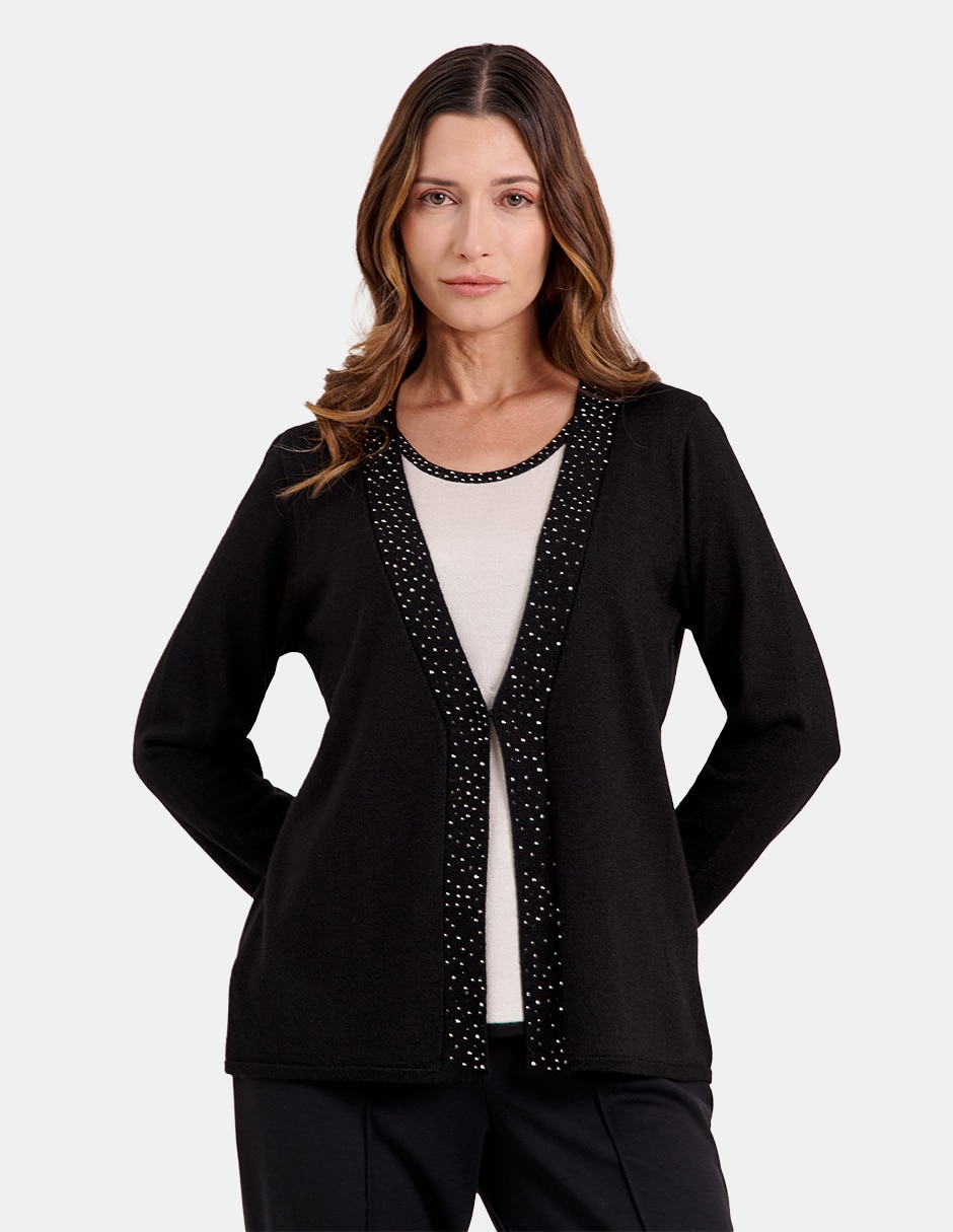 Blusa manga larga para mujer