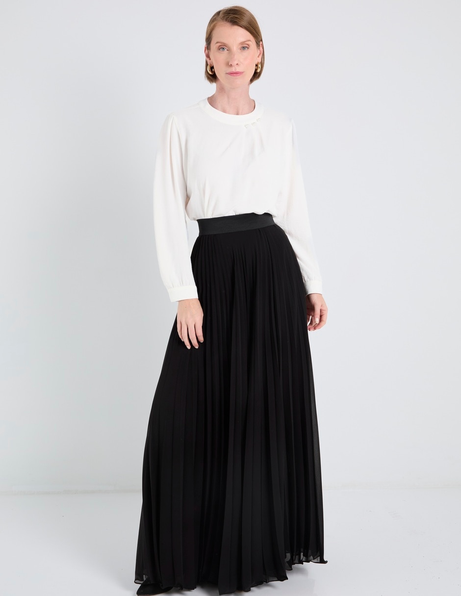 Blusa túnica manga larga para mujer 3