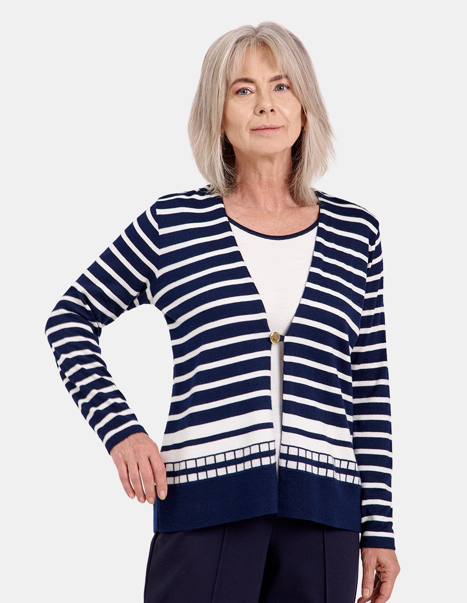 Blusa manga larga para mujer