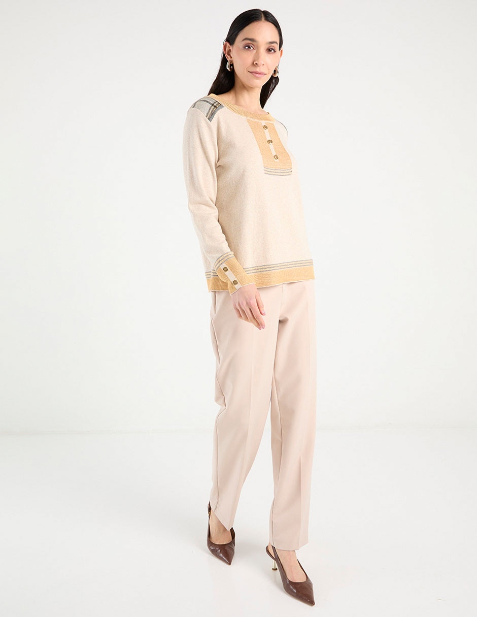 Blusa manga larga para mujer 3