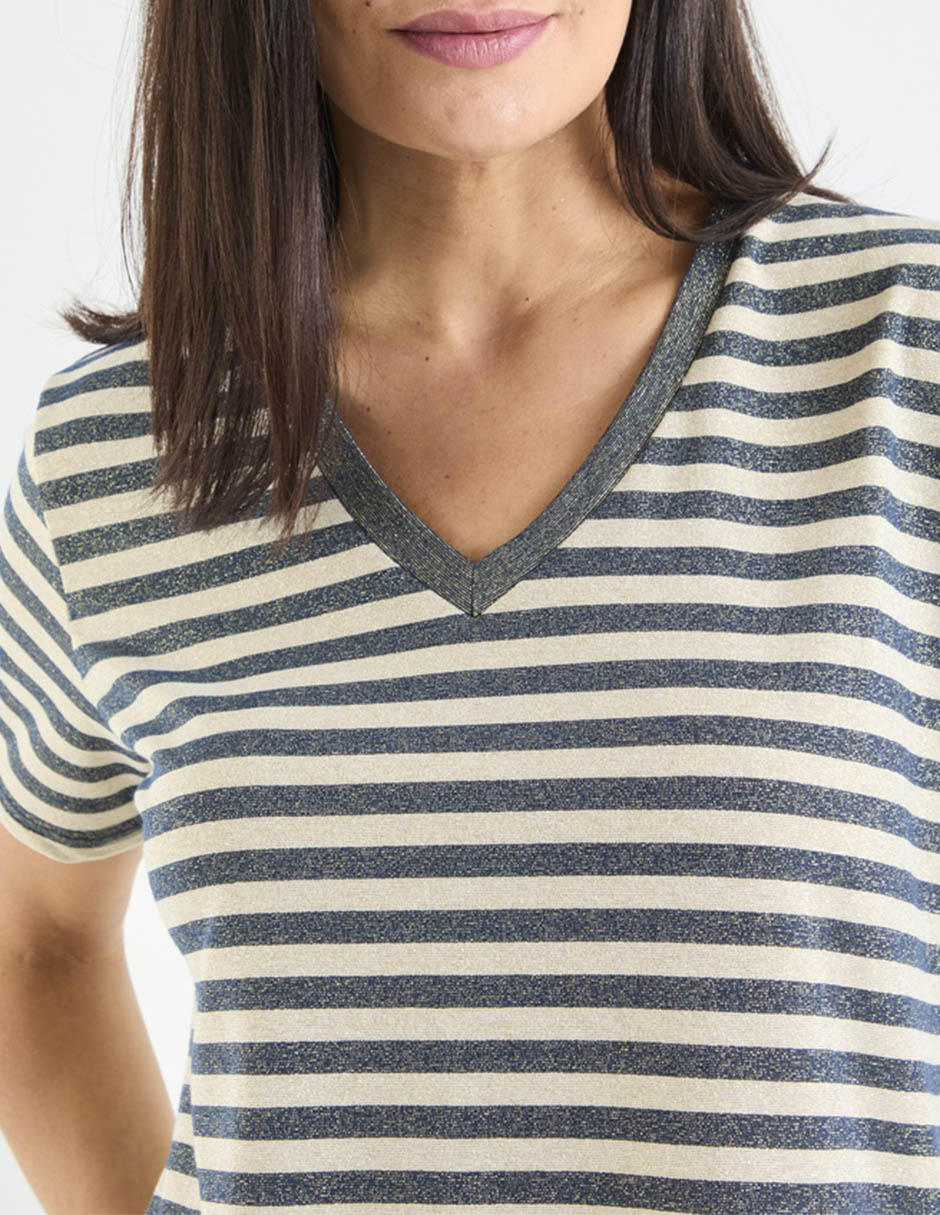 Blusa manga corta para mujer 9