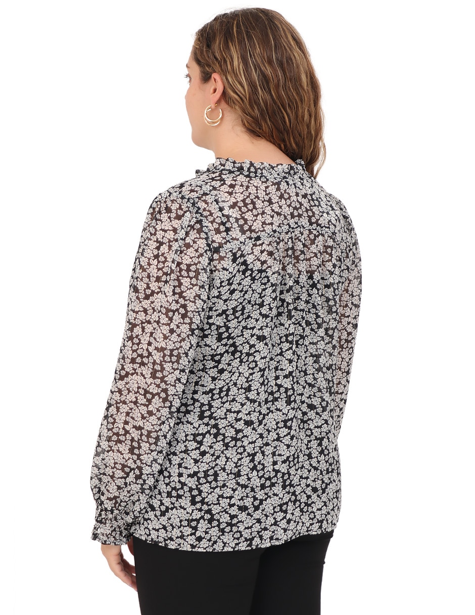 Blusa manga larga para mujer 2