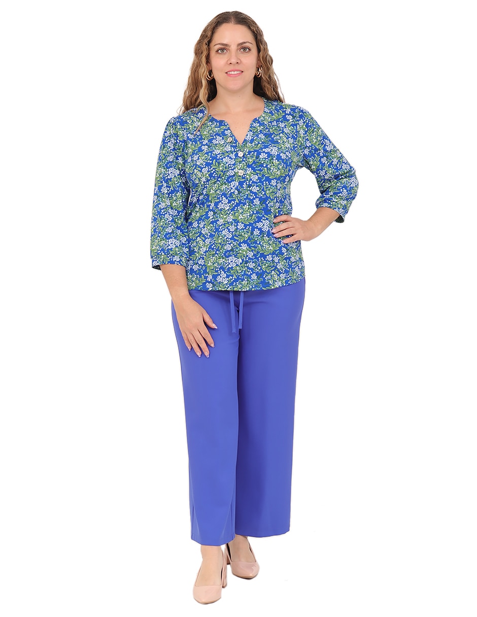 Blusa manga 3/4 para mujer 3