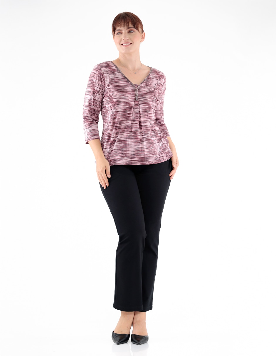 Blusa manga 3/4 para mujer 3