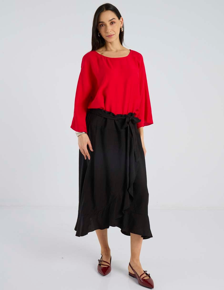 Blusa manga larga para mujer 3