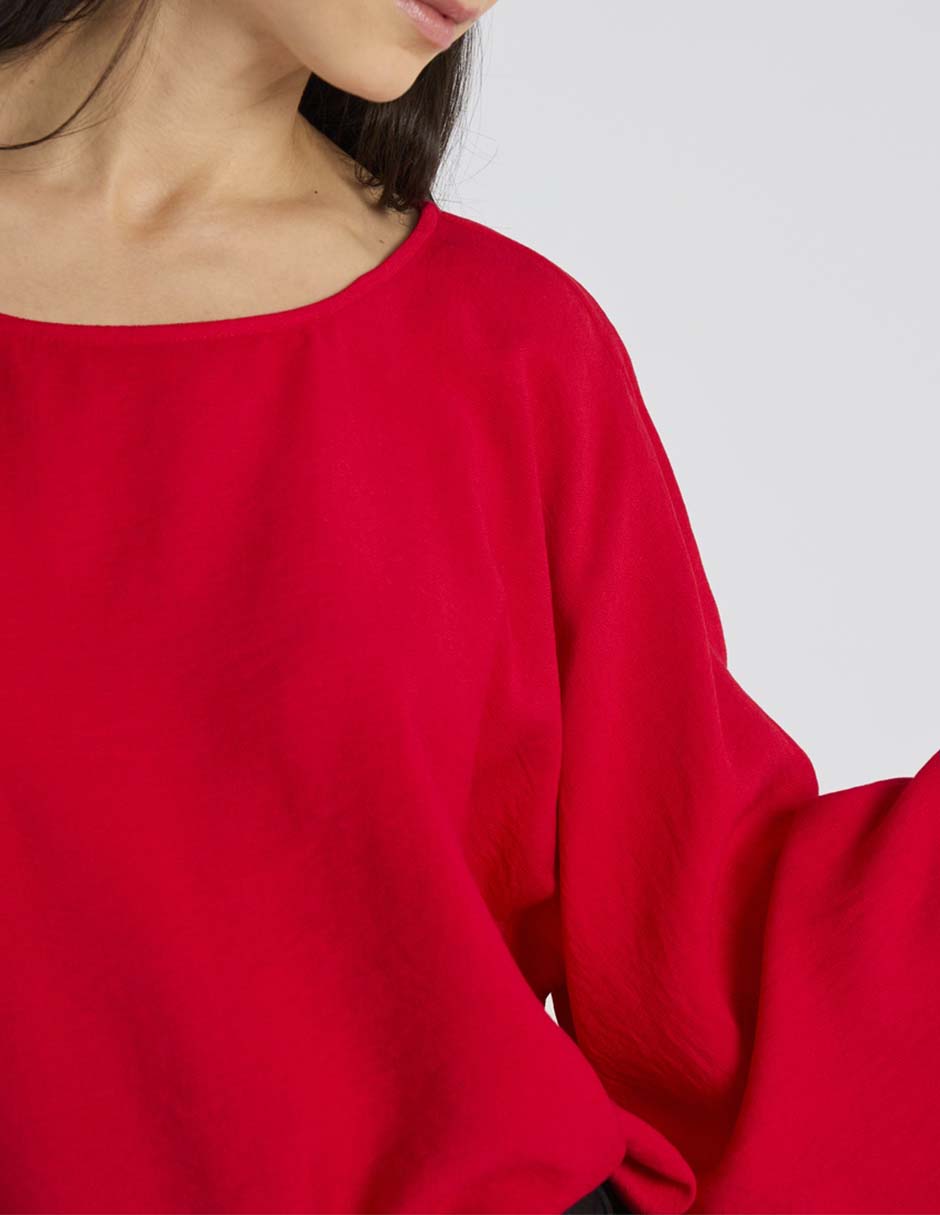 Blusa manga larga para mujer 4