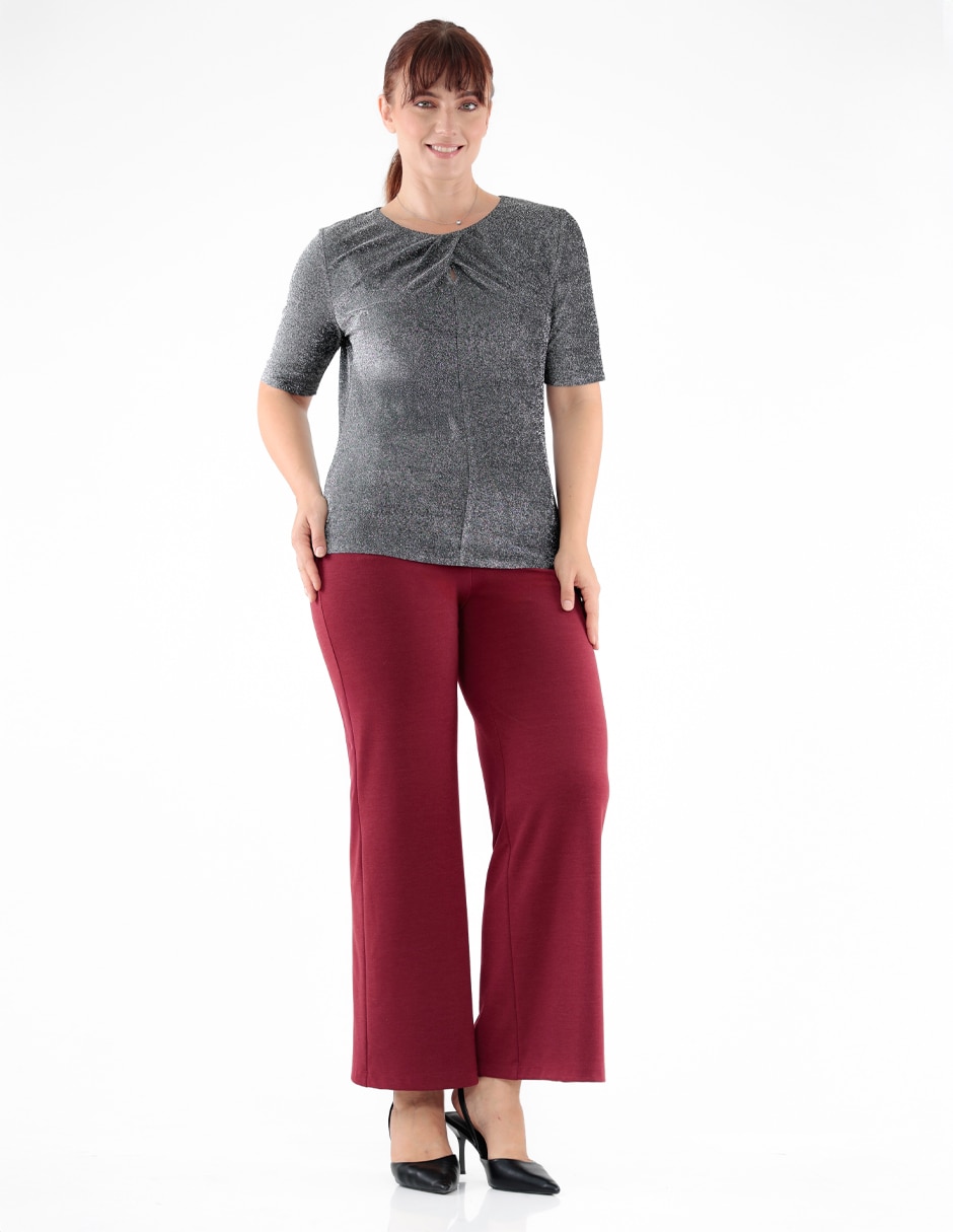 Blusa manga corta para mujer 3