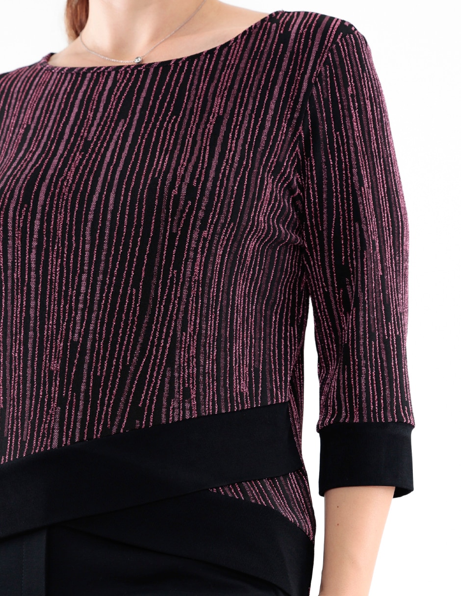 Blusa manga 3/4 para mujer 4