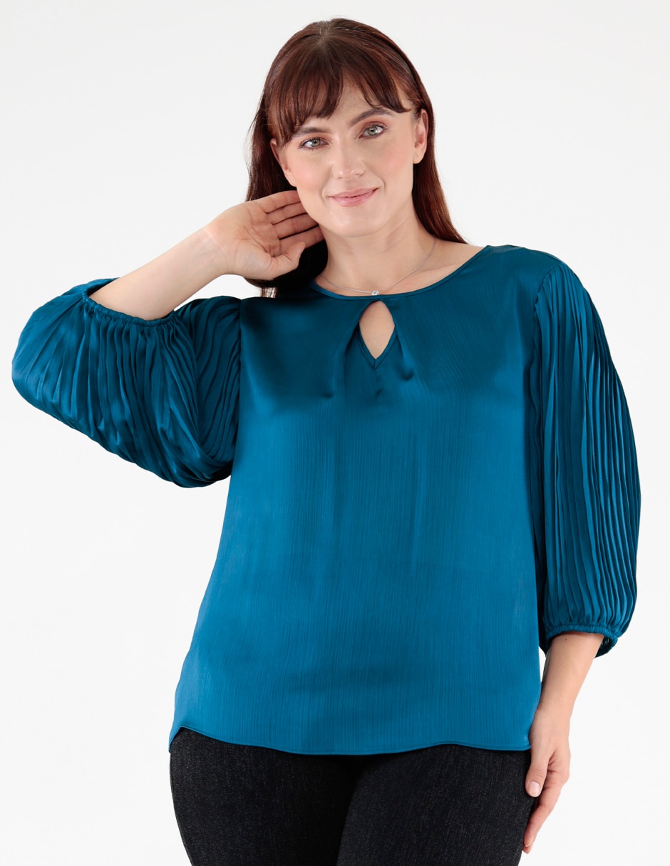 Blusa manga 3/4 para mujer
