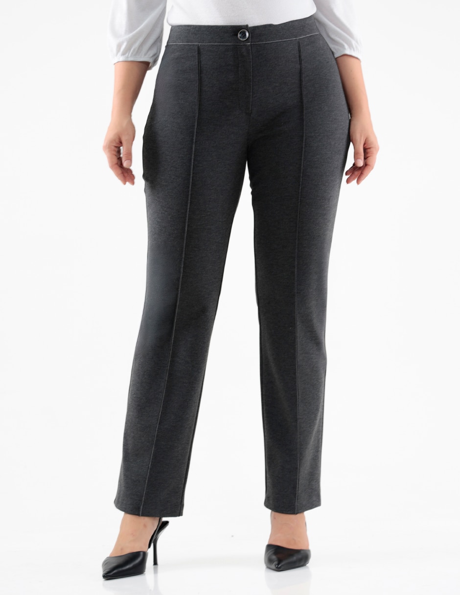 Pantalón regular para mujer
