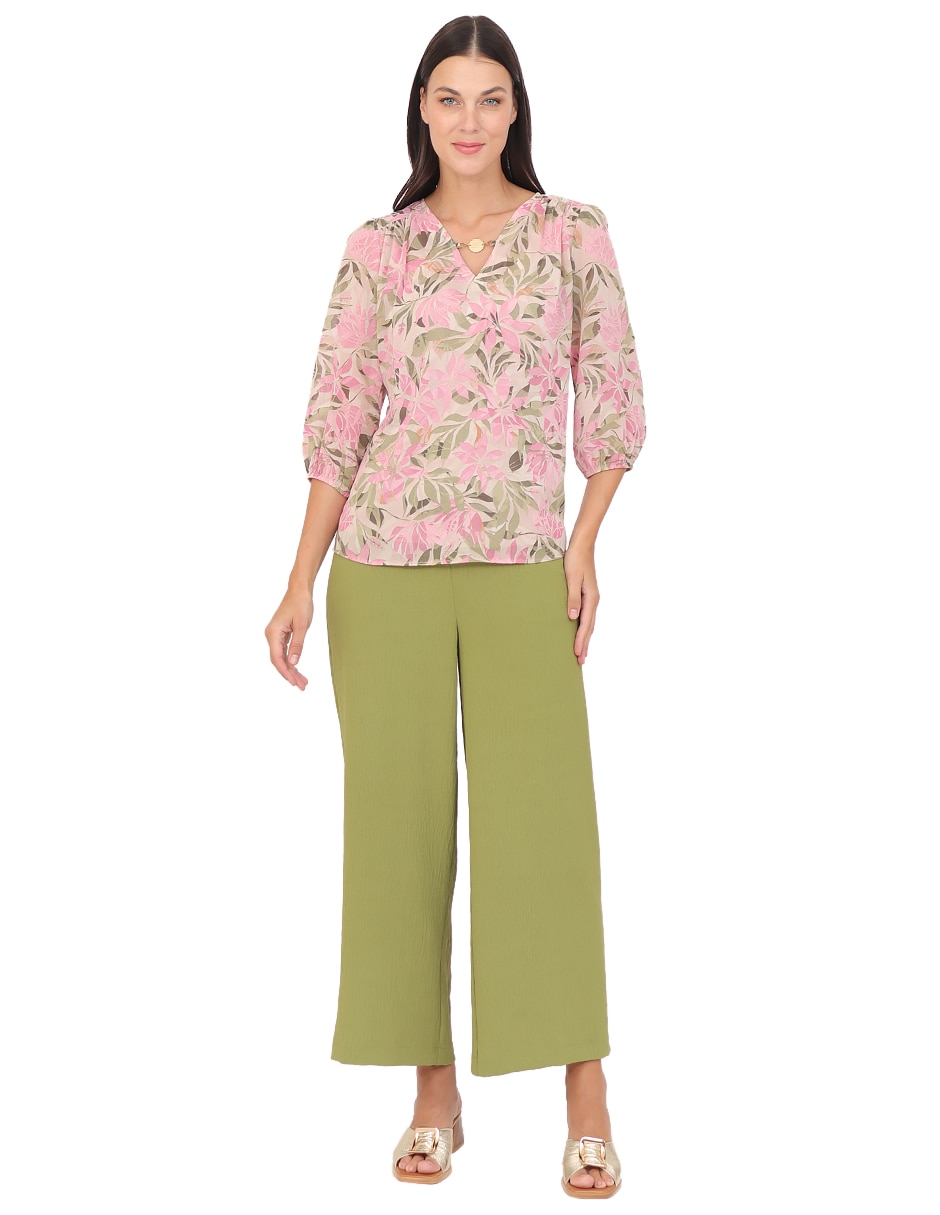 Blusa manga 3/4 para mujer 2