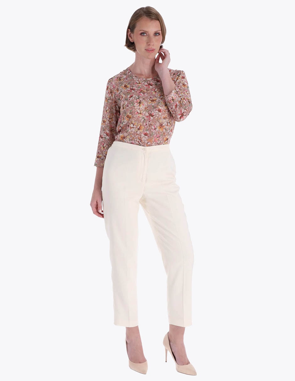 Pantalón de vestir slim para mujer 3
