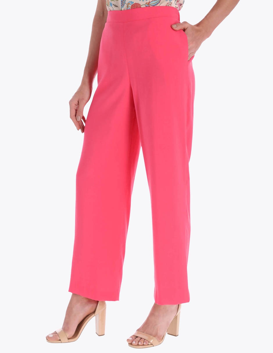 Pantalón de vestir slim para mujer