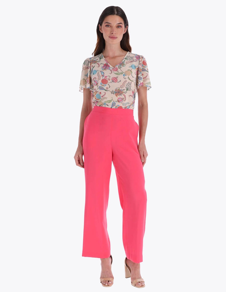 Pantalón de vestir slim para mujer 3
