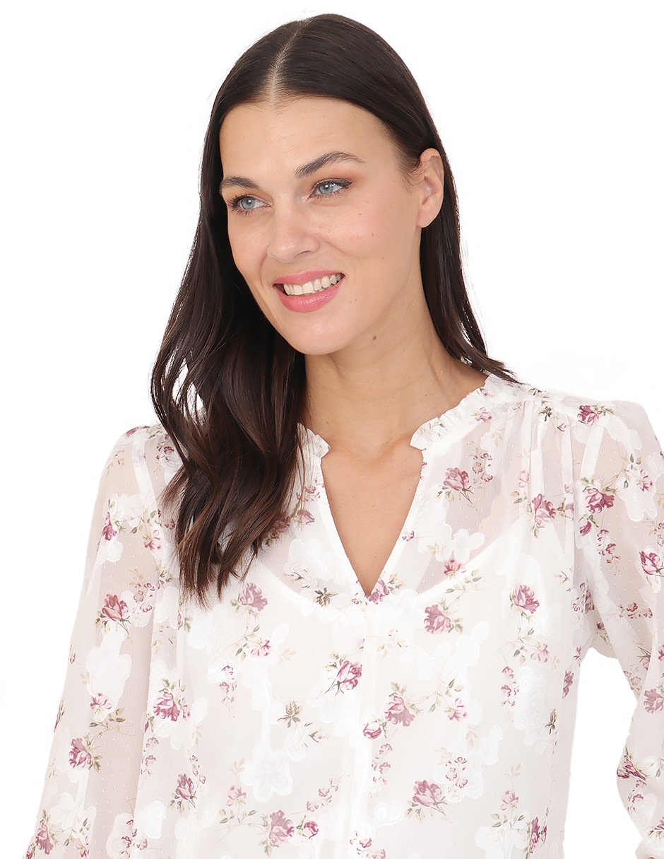 Blusa manga 3/4 para mujer 5