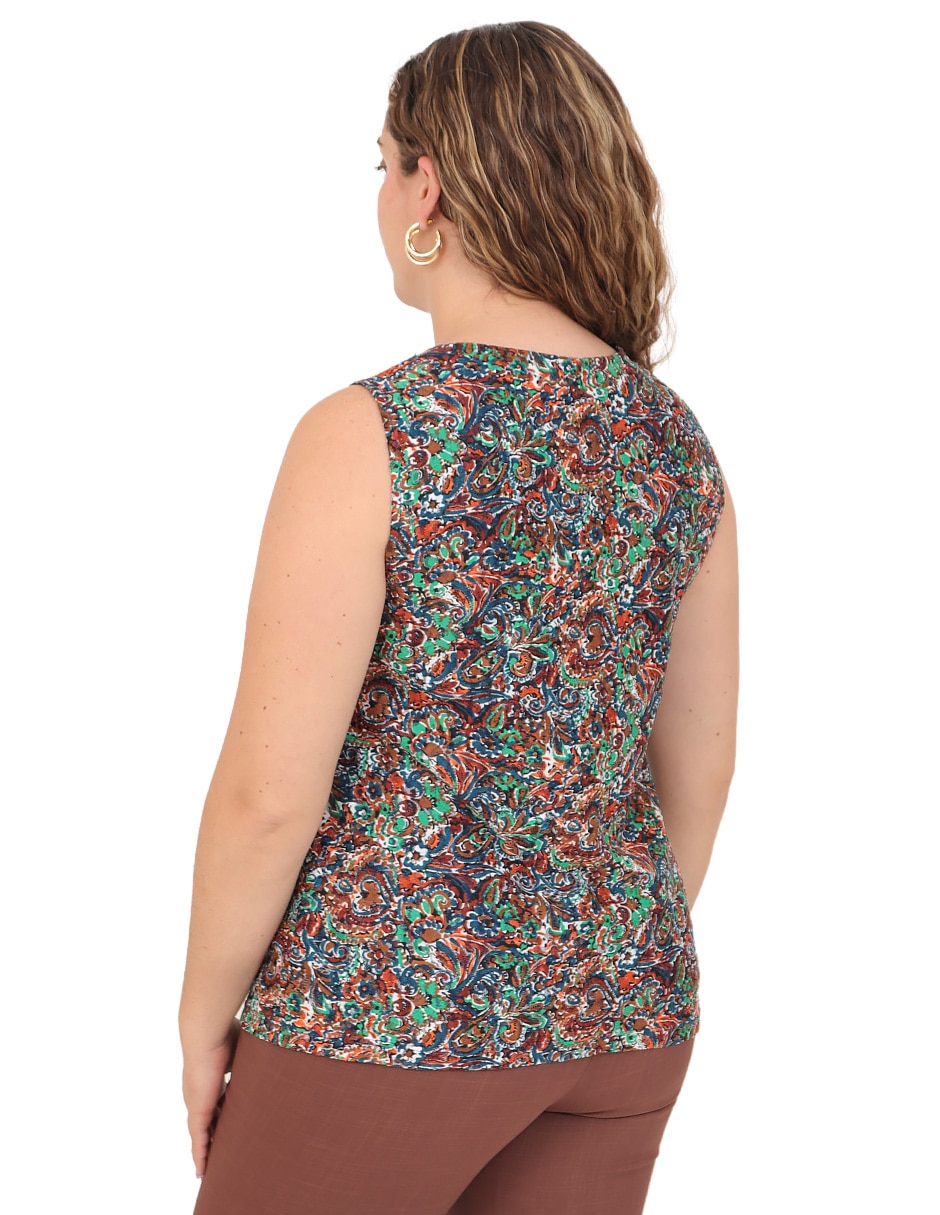 Top cuello redondo tirante ancho 2