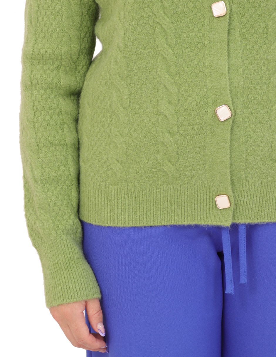 Suéter cuello redondo para mujer 5
