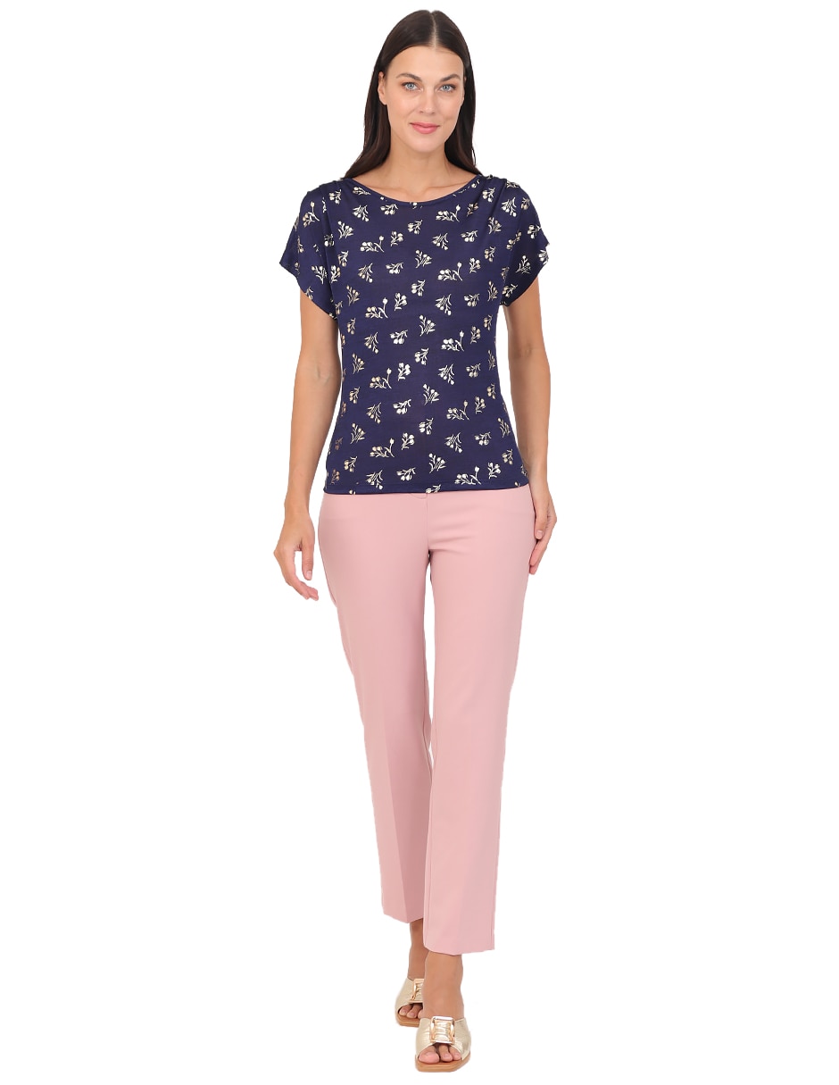 Blusa manga corta para mujer 2