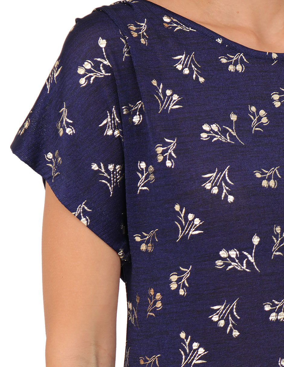 Blusa manga corta para mujer 4