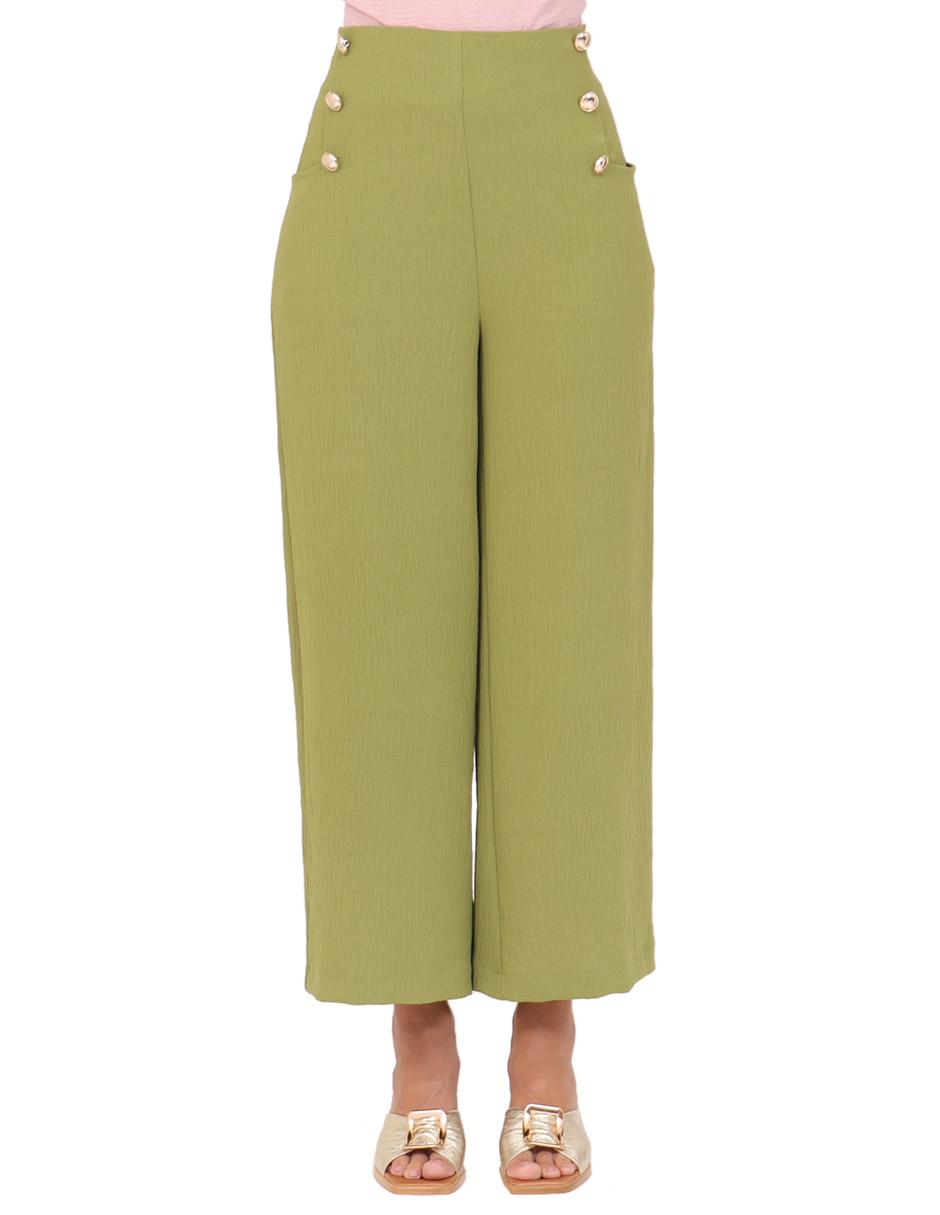 Pantalón wide leg para mujer