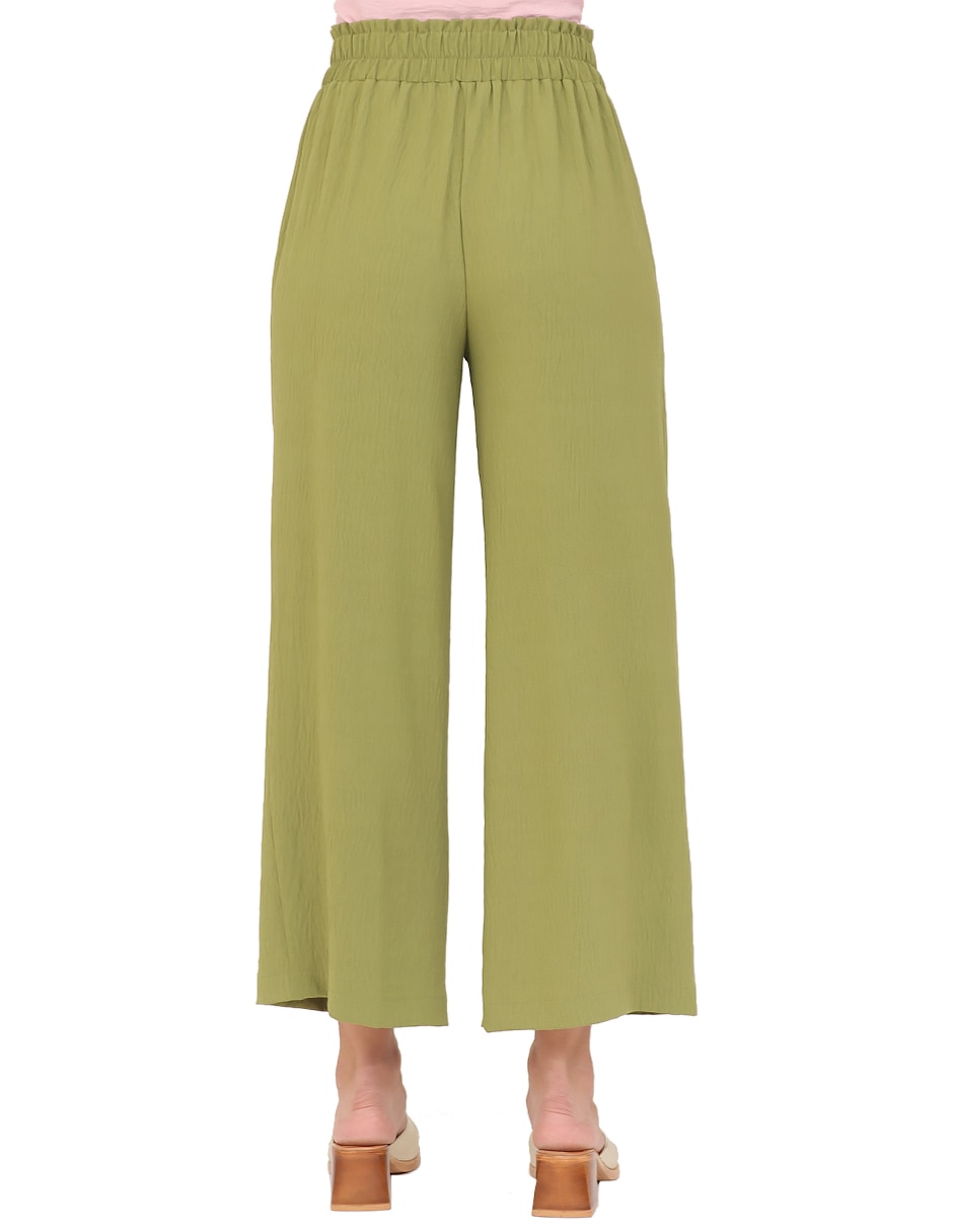 Pantalón wide leg para mujer 6