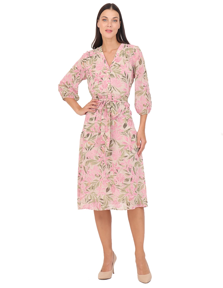 Vestido midi formal para mujer Vestido midi formal para mujer