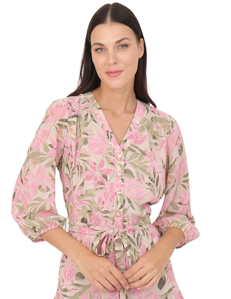 Vestido midi formal para mujer 4