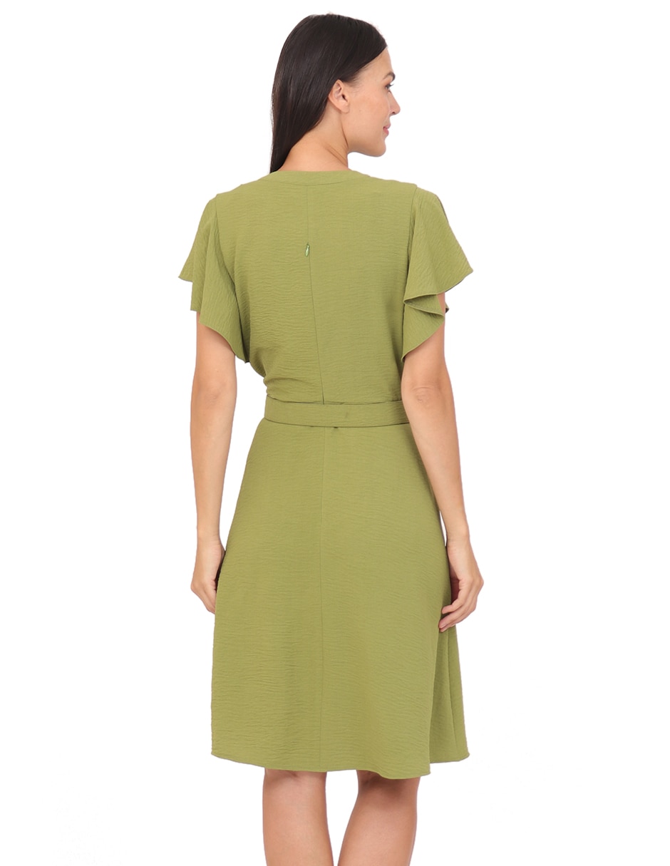 Vestido arriba de la rodilla casual para mujer 5