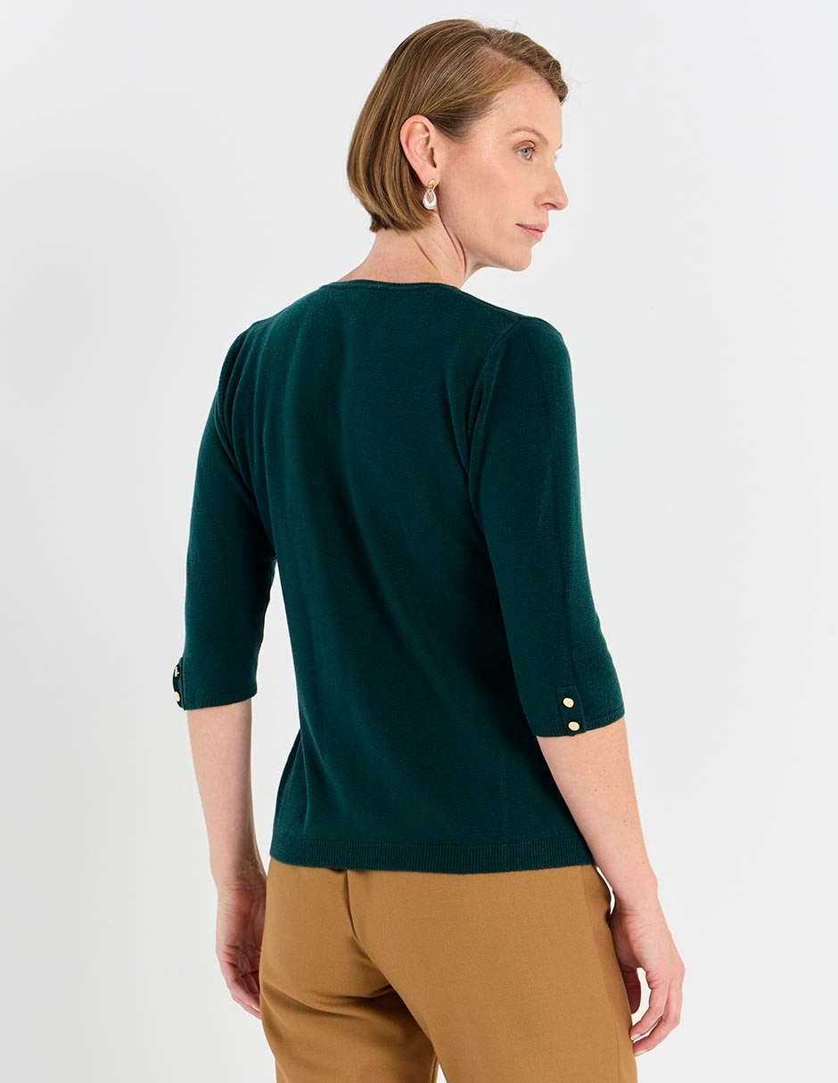 Blusa manga 3/4 para mujer 2