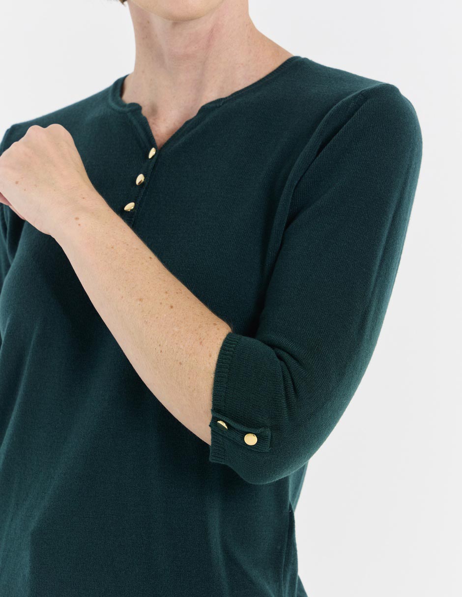 Blusa manga 3/4 para mujer 4