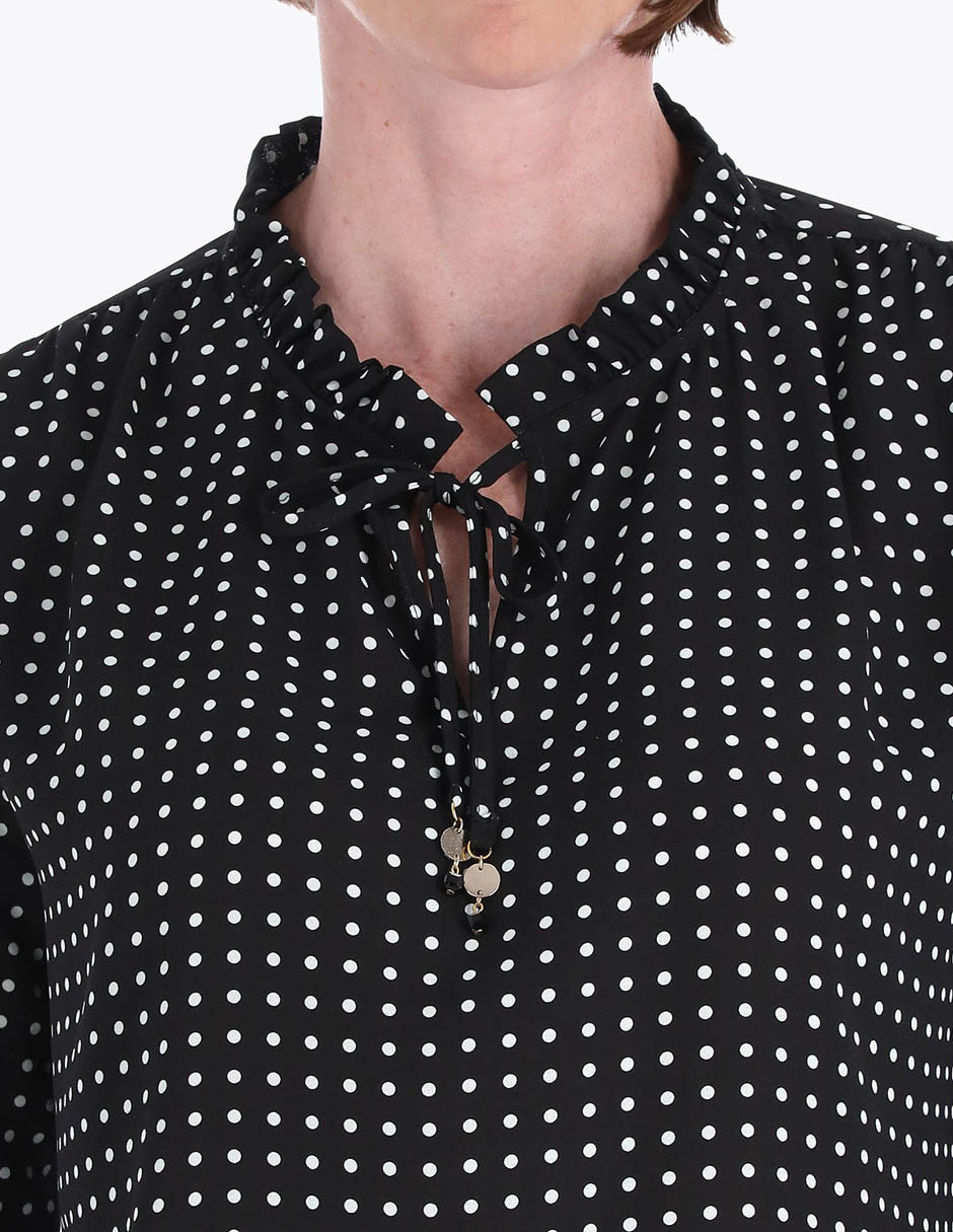 Blusa manga larga para mujer 4