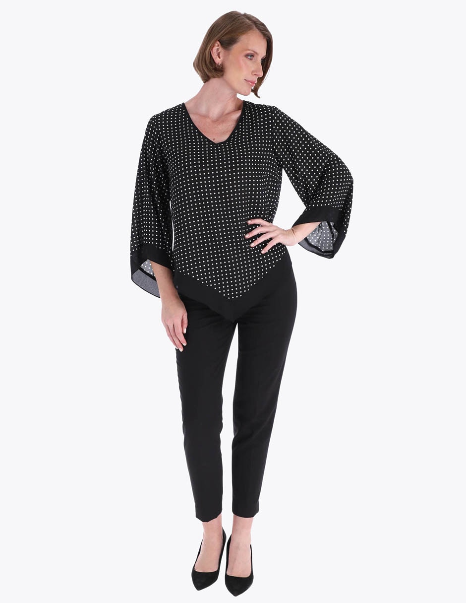 Blusa túnica manga 3/4 para mujer 3