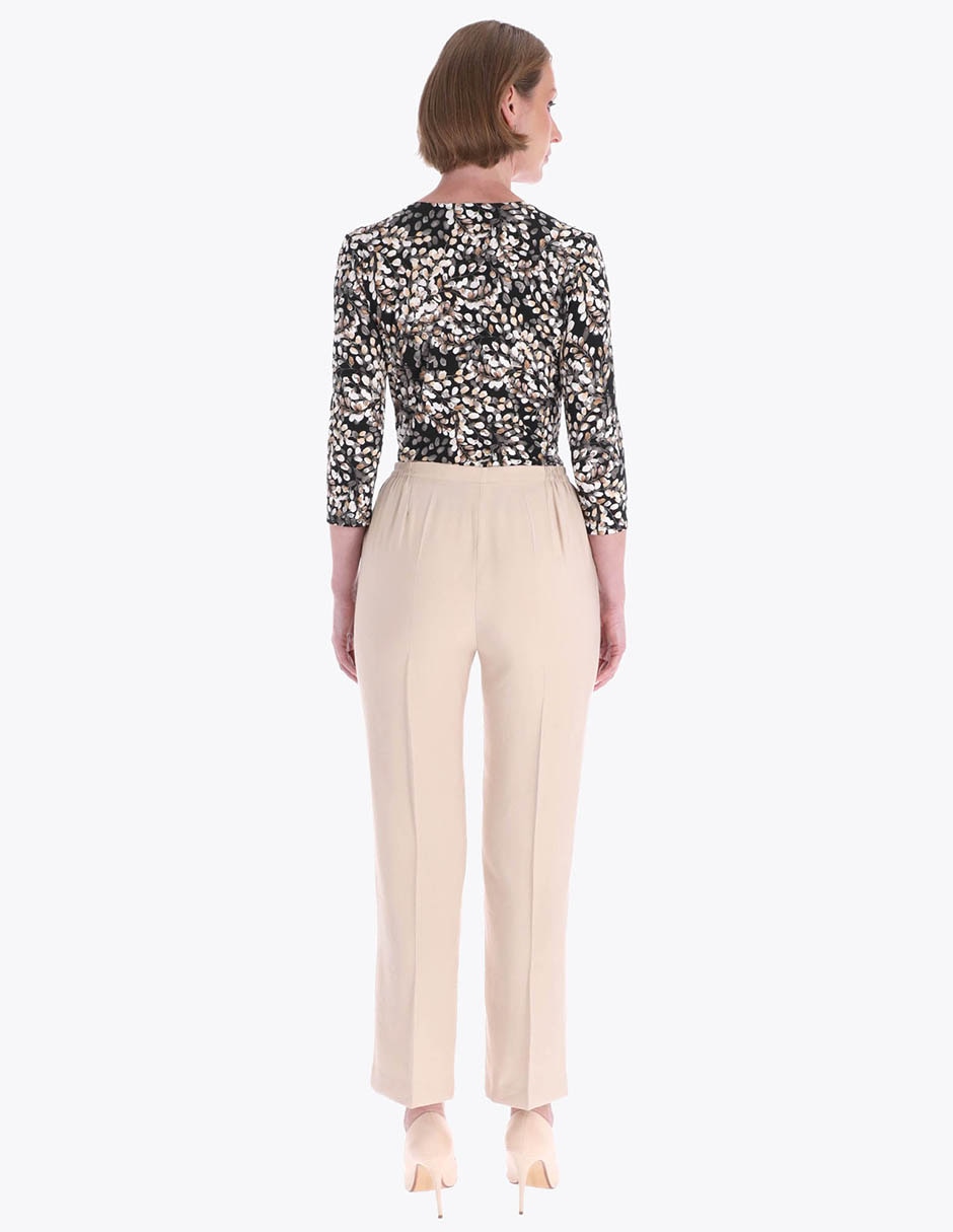Pantalón de vestir slim para mujer 2